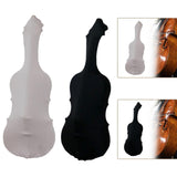 Maxbell Silk Cello Cover Soft Stylish with Drawstring Closure Sleeve Dust Protection Gray