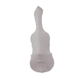 Maxbell Silk Cello Cover Soft Stylish with Drawstring Closure Sleeve Dust Protection Gray
