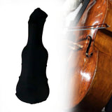 Maxbell Violin Dust Cover Easy Maintenance Washable Comfortable Soft Dust Protection Black