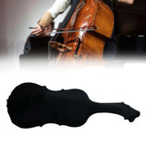 Maxbell Silk Cello Cover Soft Stylish with Drawstring Closure Sleeve Dust Protection Black