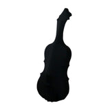 Maxbell Silk Cello Cover Soft Stylish with Drawstring Closure Sleeve Dust Protection Black