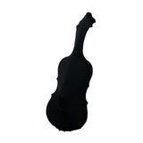 Maxbell Silk Cello Cover Soft Stylish with Drawstring Closure Sleeve Dust Protection Black