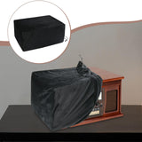 Maxbell Record Player Dust Cover Anti Scratch Turntable Protector for Player 8in-1