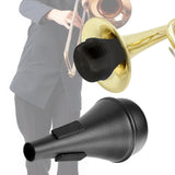 Maxbell Trumpet Straight Mute Portable Wind Instrument Practice Mute for Performance