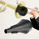 Maxbell Trumpet Straight Mute Portable Wind Instrument Practice Mute for Performance