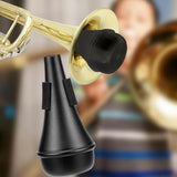 Maxbell Trumpet Straight Mute Portable Wind Instrument Practice Mute for Performance