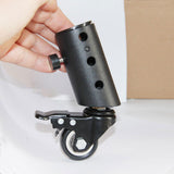 Maxbell 3Pcs Speaker Stand Metal Swivel Casters Smooth for 35mm Pipe Diameter Studio mute wheels
