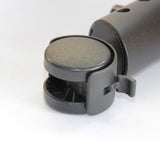 Maxbell 3Pcs Speaker Stand Metal Swivel Casters Smooth for 35mm Pipe Diameter Studio pp wheels