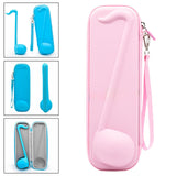 Maxbell Case for Japanese Electronic Musical Instrument Sturdy for Concert Pink