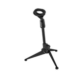 Maxbell Desktop Microphone Stand Tripod Mic Mount for Meeting Broadcasting Recording