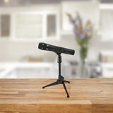Maxbell Desktop Microphone Stand Tripod Mic Mount for Meeting Broadcasting Recording