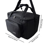 Maxbell Speaker Carrying Bag Compact Speaker Tote Bag for Travel Outside Loudspeaker 43cmx16cmx20cm