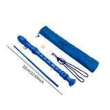 Maxbell Soprano Recorder Instrument with Cleaning Rod Convenient Easy to Play 8 Hole