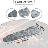 Maxbell Violin Cover Cloth Soft Violin Case Cloth for Musical Instrument Maintenance 56cmx20cm