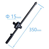 Maxbell Microphone Crossbar Arms Microphone Stand for Conference Video Calls Singing 15mm