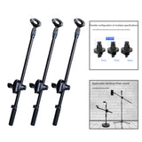 Maxbell Microphone Crossbar Arms Microphone Stand for Conference Video Calls Singing 15mm