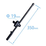 Maxbell Microphone Crossbar Arms Microphone Stand for Conference Video Calls Singing 19mm