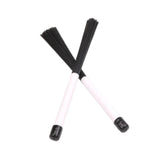 Maxbell Drum Stick Brushes Wave Drum Brush for Stage Performance Jazz Folk Rock Band White