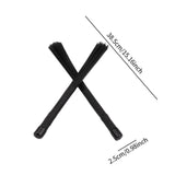 Maxbell Drum Stick Brushes Wave Drum Brush for Stage Performance Jazz Folk Rock Band Black