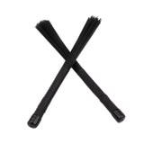 Maxbell Drum Stick Brushes Wave Drum Brush for Stage Performance Jazz Folk Rock Band Black