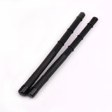 Maxbell Drum Stick Brushes Wave Drum Brush for Stage Performance Jazz Folk Rock Band Black