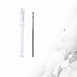 Maxbell Soprano Recorder Instrument Flute 8 Hole Treble Flute Entertainment Clear