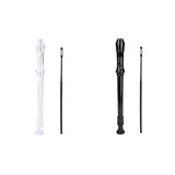 Maxbell Soprano Recorder Instrument Flute 8 Hole Treble Flute Entertainment Clear