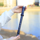 Maxbell Soprano Recorder Instrument Flute 8 Hole Treble Flute Entertainment Black