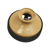 Maxbell Alto Saxophone Mute Accessory Music Sound Dampener for Beginners Brown