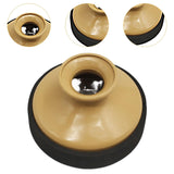 Maxbell Alto Saxophone Mute Accessory Music Sound Dampener for Beginners Brown