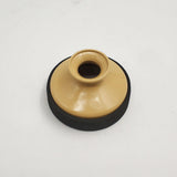 Maxbell Alto Saxophone Mute Accessory Music Sound Dampener for Beginners Brown