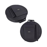 Maxbell Drum Bag Backpack with Carry Handle Drummers Adjustable Straps Carrying Case 40cmx10cm