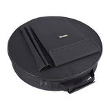 Maxbell Drum Bag Backpack with Carry Handle Drummers Adjustable Straps Carrying Case 40cmx10cm