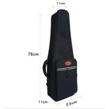 Maxbell Violin Case String Instrument Accessories Sturdy Travel Carrying Bag for 4/4