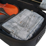 Maxbell Violin Case String Instrument Accessories Sturdy Travel Carrying Bag for 4/4