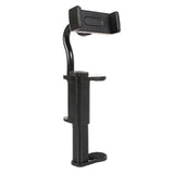 Maxbell Guitar Phone Holder Mount Black Phone Clamp for 6-10cm Thick Guitars/ukulele