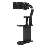 Maxbell Guitar Phone Holder Mount Black Phone Clamp for 6-10cm Thick Guitars/ukulele