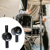 Maxbell Drum Lug Easy Installation Lightweight Drumming Percussion Part Sturdy Metal double sided