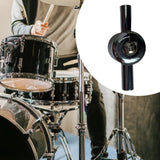 Maxbell Drum Lug Easy Installation Lightweight Drumming Percussion Part Sturdy Metal double sided