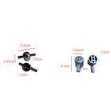 Maxbell Drum Lug Easy Installation Lightweight Drumming Percussion Part Sturdy Metal single suded