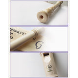 Maxbell 8 Hole Soprano Recorder for Compact with Storage Bag for Student