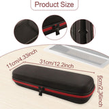 Maxbell Handheld Microphone Case with Carry Handle Shockproof EVA Portable Organizer