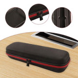 Maxbell Handheld Microphone Case with Carry Handle Shockproof EVA Portable Organizer