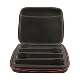 Maxbell Microphone Case Box with Separate Interiors Organizer for KTV Karaoke Travel