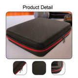 Maxbell Microphone Case Box with Separate Interiors Organizer for KTV Karaoke Travel