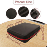 Maxbell Microphone Case Box with Separate Interiors Organizer for KTV Karaoke Travel