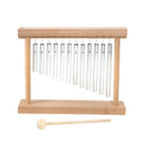 Maxbell Table Top Wind Chime Relaxing Hand Chimes for Practice Performance Classroom