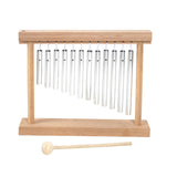 Maxbell Table Top Wind Chime Relaxing Hand Chimes for Practice Performance Classroom