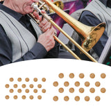 Maxbell 20x Trumpet Cork Pads Trumpet Repairing Cork Pads for Cornet Wind Instrument S