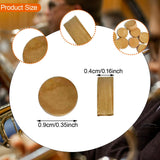 Maxbell 20x Trumpet Cork Pads Trumpet Repairing Cork Pads for Cornet Wind Instrument S